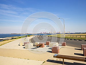 View of Bare Island at La Perouse in Sydney, Australia