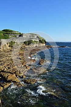 A view of Bare Island in Sydney, Australia