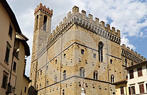 View of the Bargello Palace in Florence photo