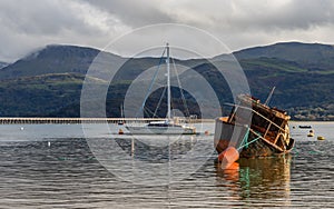 View of Barmouth harbour