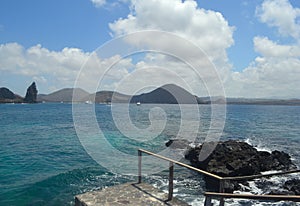 View from Bartolome Island