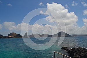 View from Bartolome Island