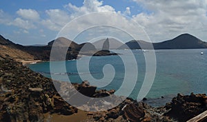 View from Bartolome Island