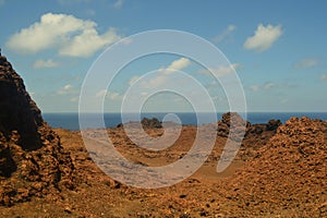 View from Bartolome Island