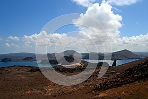 View from Bartolome Island