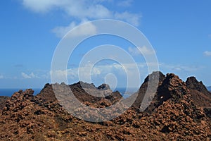 View from Bartolome Island