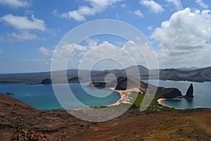 View from Bartolome Island