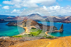 View from Bartolome Island photo