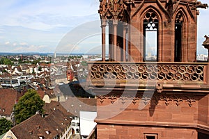 View of Basel from Munster, Switzerland