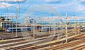 View of Basel SBB railway station