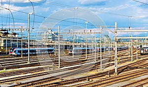 View of Basel SBB railway station photo