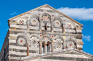 View at the Basilica Holy Trinity of Saccargia - Sardinia - Italy