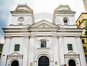 View on Basilica of Our Lady of Candelaria, Medellin, Antioquia Department, Colombia photo