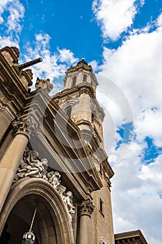 View of the basilica of Zaragoza photo