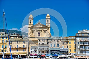 Ãâ°glise Saint-Jean-Baptiste de Bastia - Corsica, France photo