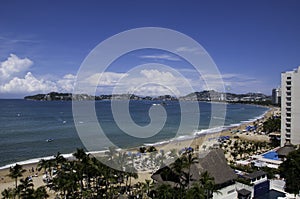 View of the bay of Acapulco photo