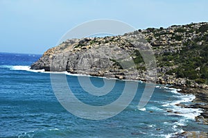 View of the bay of Anthony Quinn.