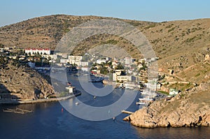 View of bay in Balaclava