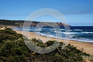 View from the beach in Australia