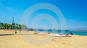 View of a beach in Bari, Italy...IMAGE