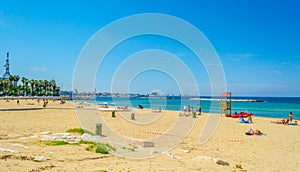 View of a beach in Bari, Italy...IMAGE