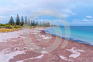 View of a beach in Esperance, Australia