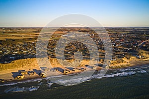 View of the beach in LÃÂ¸kken