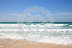 View of the beach and Persian Gulf