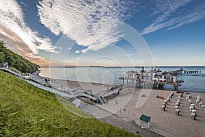 View of the pier Sellin