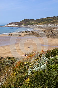 Barricane Beach in North Devon