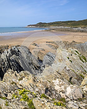 Barricane Beach in North Devon