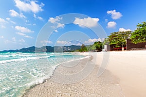 View of beautiful Chaweng beach on Koh Samui (Samui Island), Thailand