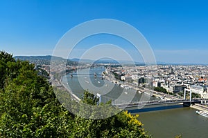 Danube river in Budapest photo