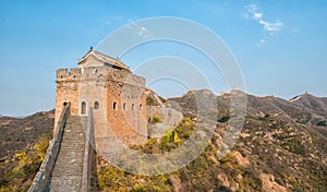 The beautiful great wall of China