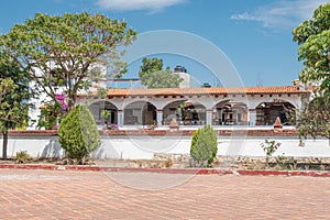 View of beautiful house. Teotitlan del Valle, Oaxaca, Mexico photo