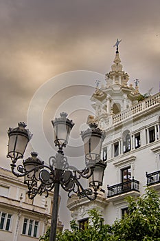 View of the beautiful plaza de Tendillas, Cordoba