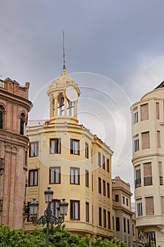 View of the beautiful plaza de Tendillas, Cordoba