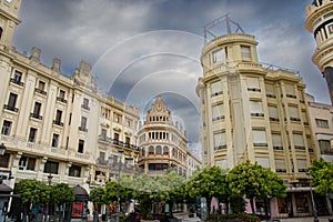 View of the beautiful plaza de Tendillas, Cordoba
