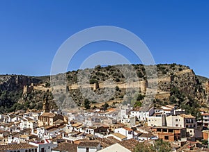 View of the beautiful town of Chulilla. Valencia Spain photo