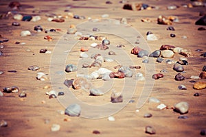 View of beautiful tropical Vagator beach, Goa, India