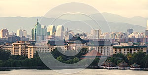 View of Beijing skyline