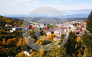 View of Bejar city  Salamanca  Spain photo