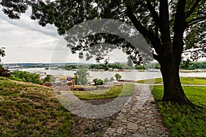 View from Belgrade fortress, Belgrade Serbia