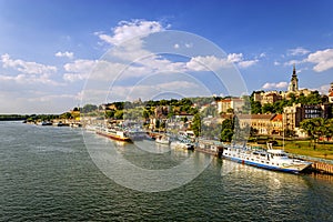 View from Belgrade fortress, Belgrade Serbia