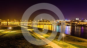 View of Belgrade over the Sava river