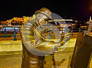 Ignac Roskovics statue in Budapest, Hungary