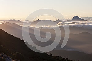View from Benediktenwand