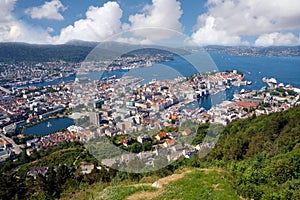 View of Bergen