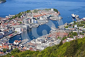 View of Bergen