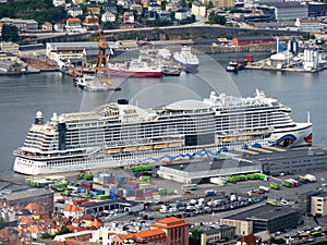 View of Bergen Harbour